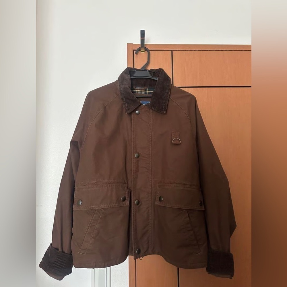 Polo Ralph Lauren Canvas Utility Barn Chore Work Coat Corduroy Size Xl Nwt